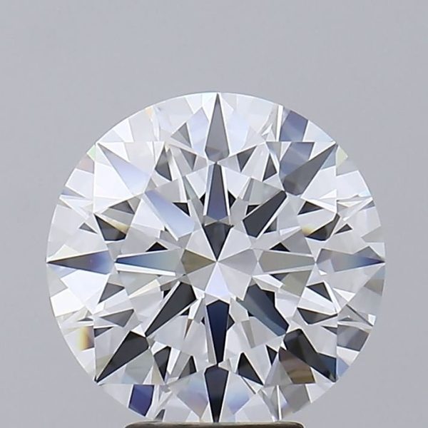 5.26 Carat Round Cut Lab Diamond