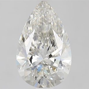 1.61 Carat Pear Cut Lab Diamond