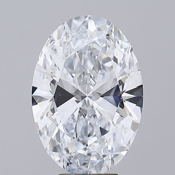 6.53 Carat Oval Cut Lab Diamond