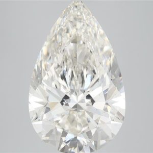 5.23 Carat Pear Cut Lab Diamond