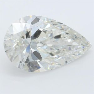 5.18 Carat Pear Cut Lab Diamond