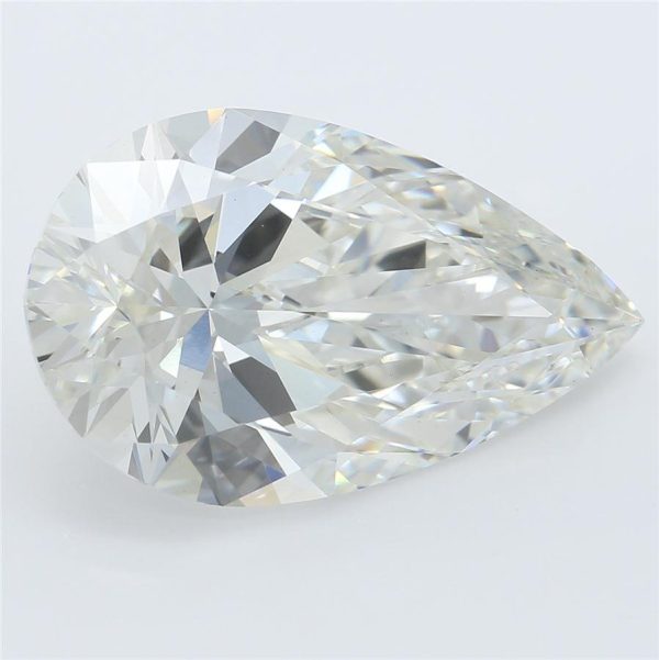 5.18 Carat Pear Cut Lab Diamond