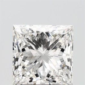 2.60 Carat Princess Cut Lab Diamond