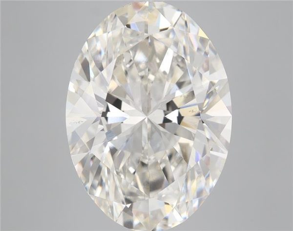 7.75 Carat Oval Cut Lab Diamond