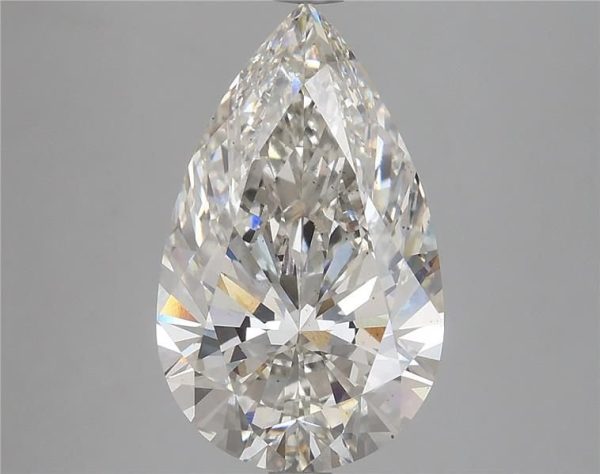 4.61 Carat Pear Cut Lab Diamond