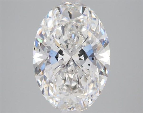 3.32 Carat Oval Cut Lab Diamond