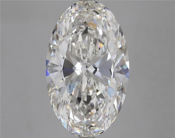 6.62 Carat Oval Cut Lab Diamond
