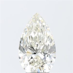 4.53 Carat Pear Cut Lab Diamond