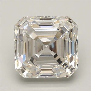 7.02 Carat Asscher Cut Lab Diamond