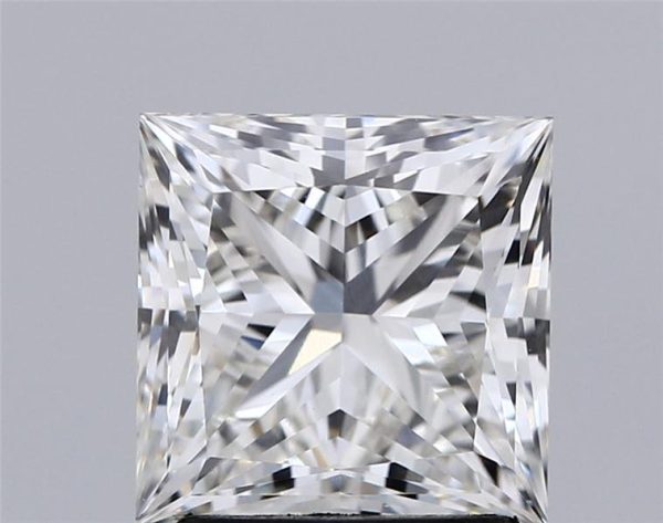 3.28 Carat Princess Cut Lab Diamond