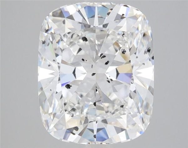 3.51 Carat Cushion Cut Lab Diamond