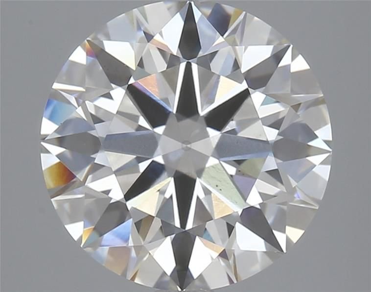 4.20 Carat Round Cut Lab Diamond