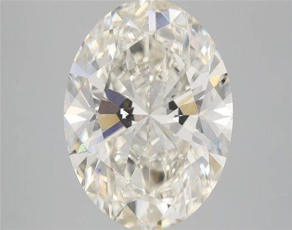 3.64 Carat Oval Cut Lab Diamond