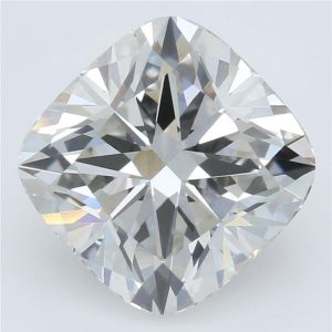 2.84 Carat Cushion Cut Lab Diamond