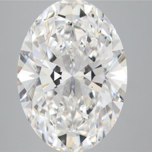7.19 Carat Oval Cut Lab Diamond