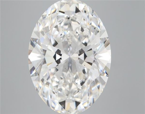 7.19 Carat Oval Cut Lab Diamond