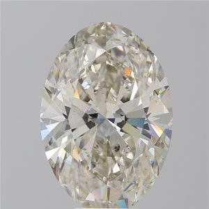 7.14 Carat Oval Cut Lab Diamond