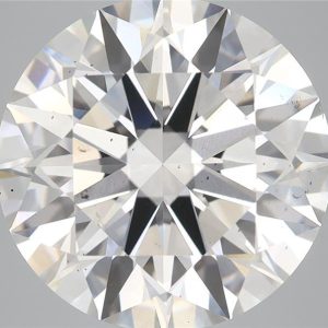 7.22 Carat Round Cut Lab Diamond