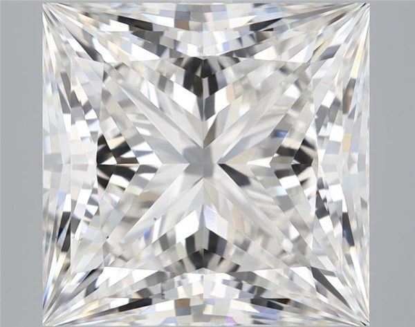 8.82 Carat Princess Cut Lab Diamond
