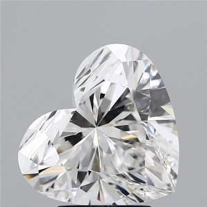 3.60 Carat Heart Cut Lab Diamond
