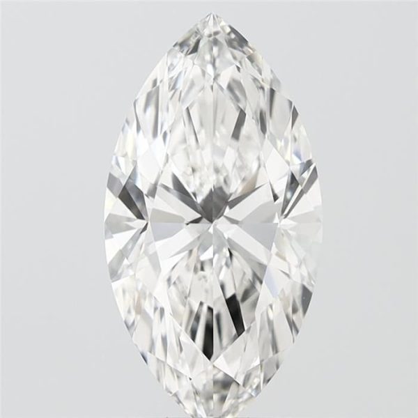 2.64 Carat Marquise Cut Lab Diamond