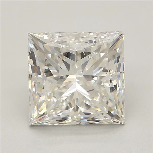 7.33 Carat Princess Cut Lab Diamond