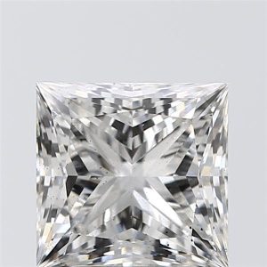 2.51 Carat Princess Cut Lab Diamond