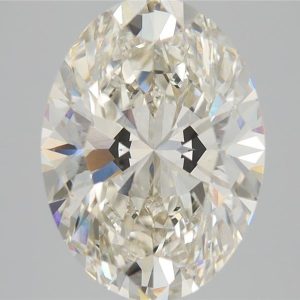 4.11 Carat Oval Cut Lab Diamond