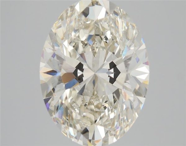 4.11 Carat Oval Cut Lab Diamond