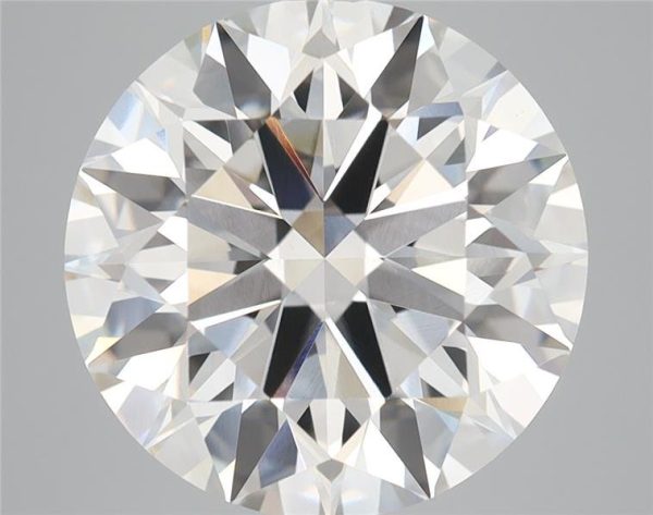 7.33 Carat Round Cut Lab Diamond