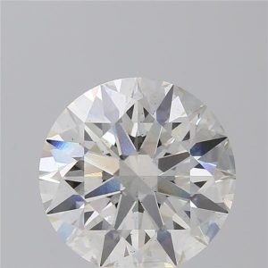 6.32 Carat Round Cut Lab Diamond
