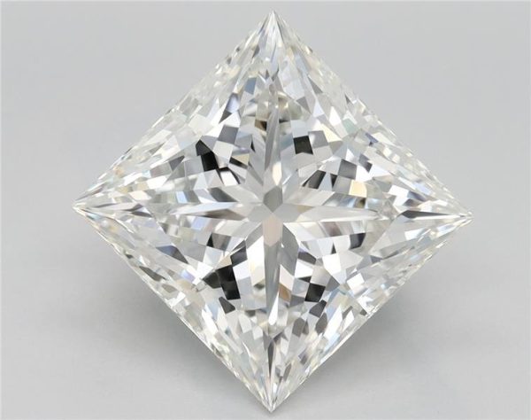 4.15 Carat Princess Cut Lab Diamond