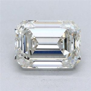 3.08 Carat Emerald Cut Lab Diamond