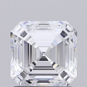 1.38 Carat Asscher Cut Lab Diamond