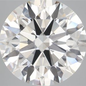 7.36 Carat Round Cut Lab Diamond