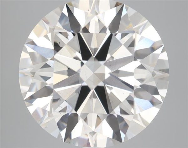 7.36 Carat Round Cut Lab Diamond