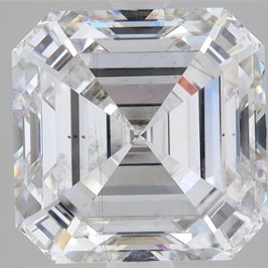 4.06 Carat Asscher Cut Lab Diamond
