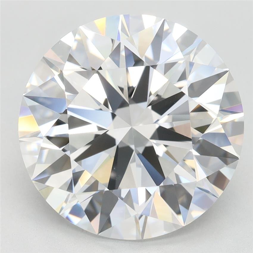 5.46 Carat Round Cut Lab Diamond