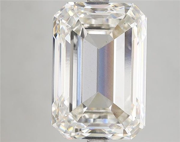 7.77 Carat Emerald Cut Lab Diamond