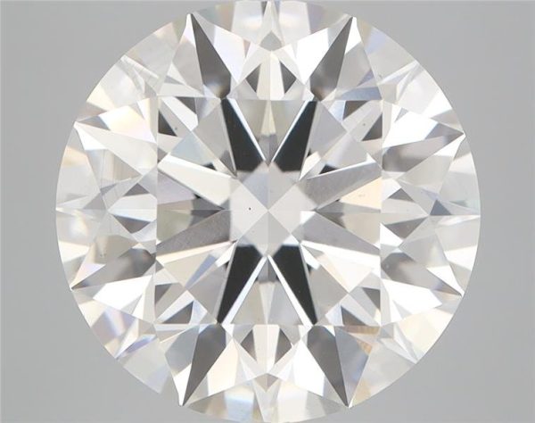 8.21 Carat Round Cut Lab Diamond