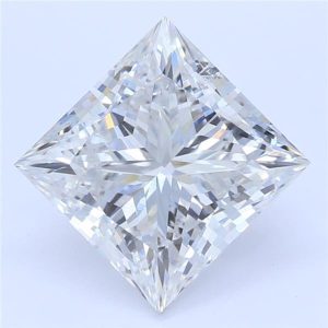 1.60 Carat Princess Cut Lab Diamond