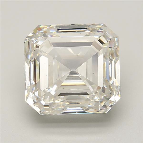 9.43 Carat Asscher Cut Lab Diamond