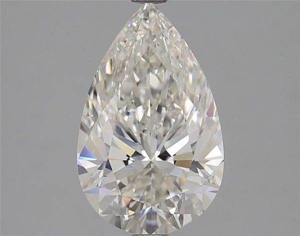 2.51 Carat Pear Cut Lab Diamond