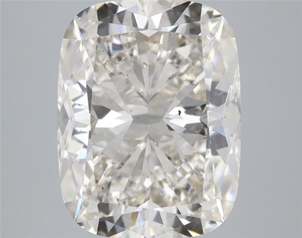 3.71 Carat Cushion Cut Lab Diamond