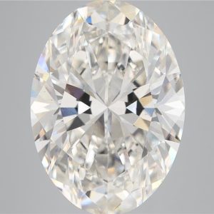 7.53 Carat Oval Cut Lab Diamond