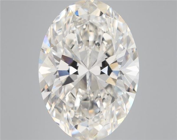 7.53 Carat Oval Cut Lab Diamond