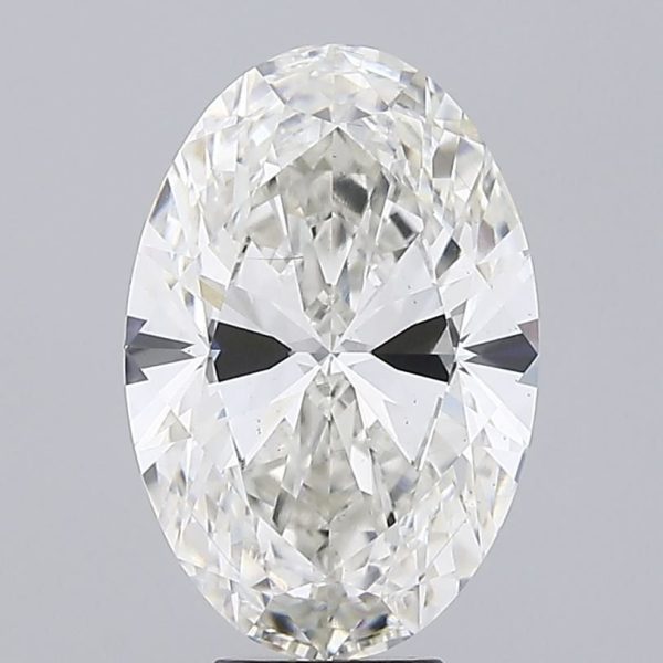 6.66 Carat Oval Cut Lab Diamond