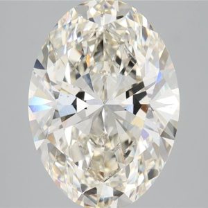 3.54 Carat Oval Cut Lab Diamond