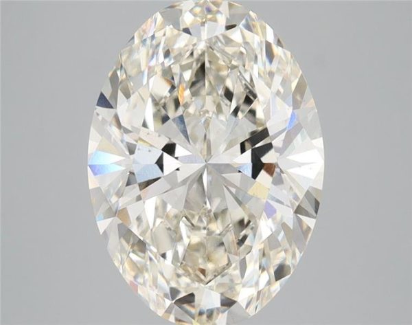 3.54 Carat Oval Cut Lab Diamond