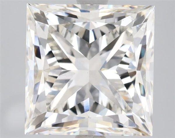 4.30 Carat Princess Cut Lab Diamond